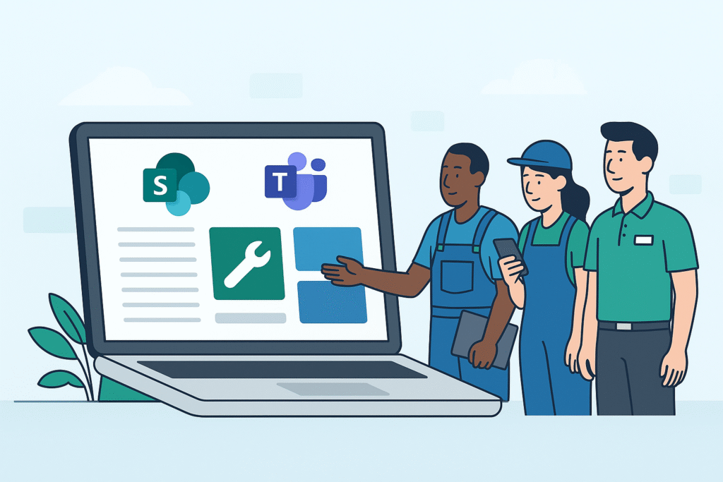 Mobilität und Frontline Workers im Fokus – Der Digital Workplace für alle Mitarbeitenden