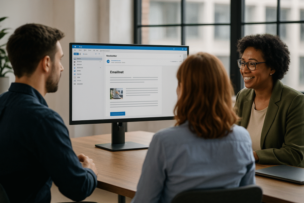 Wer kennt sich am besten mit Newslettern aus? Outlook!