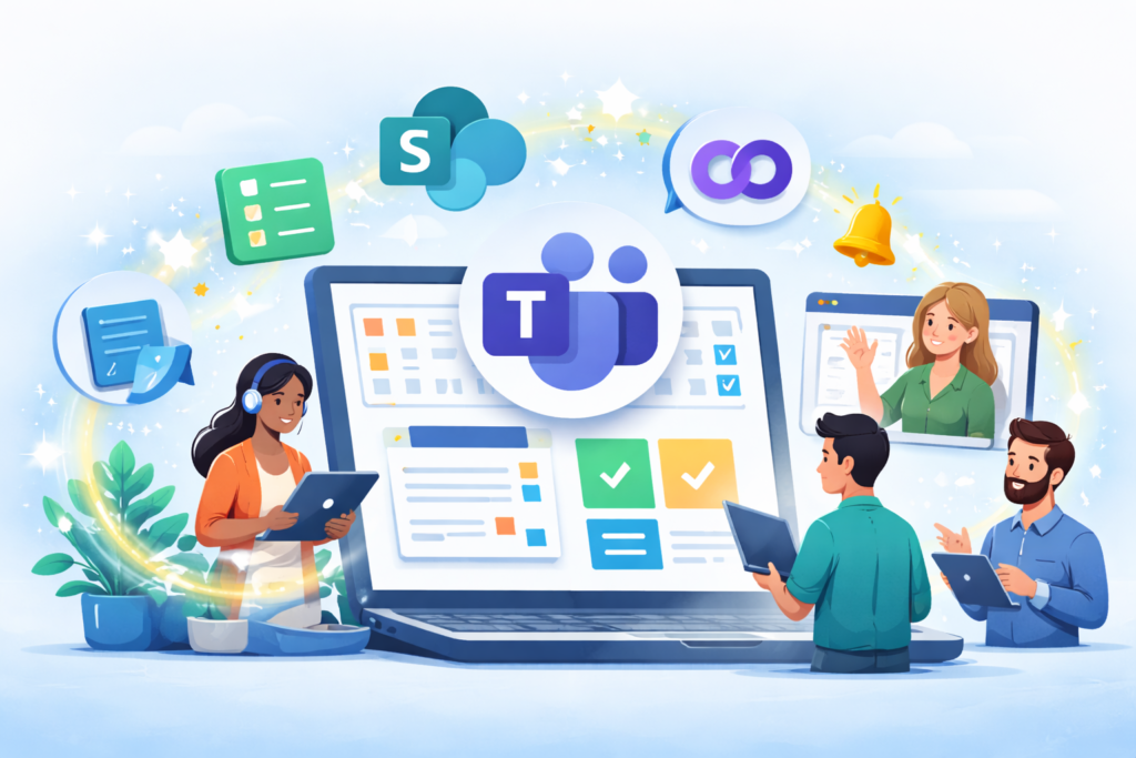 Microsoft Teams 2026 – vom Kommunikationstool zur zentralen Arbeitsplattform