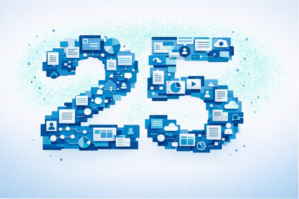 SharePoint wird 25 – und plötzlich fühlt es sich ziemlich neu an